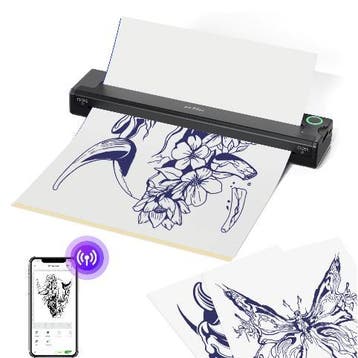 Draadloze Thermische Tattoo Stencilprinter met Transferpapie, Verzenden, Nieuw