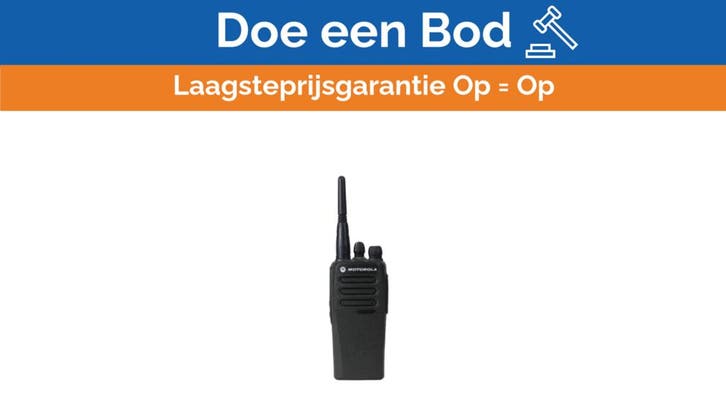 Bieden: Motorola DP1400 VHF UHF digital Handheld, Watersport en Boten, Navigatiemiddelen en Scheepselektronica, Nieuw, Ophalen of Verzenden