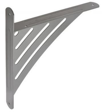 Plankdrager Met strepen Grijs 194x200, Huis en Inrichting, Woonaccessoires | Wandplanken en Boekenplanken, Verzenden, Nieuw