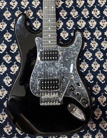 Harley Benton - Modified – Black Sparkle Pickguard & HH, Nieuw