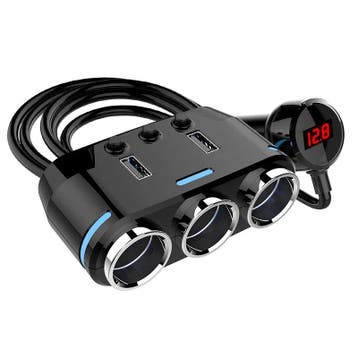 DrPhone RoadCharge - Auto Sigaretten Plug - Splitter - 12V-2, Verzenden, Nieuw
