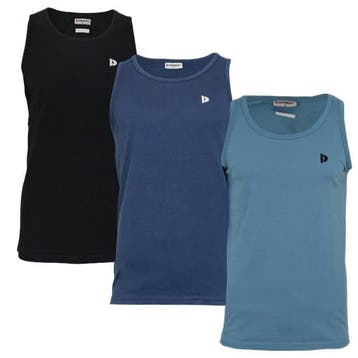 Donnay Donnay Heren - 3-Pack - Singlet James -, Verzenden, Nieuw