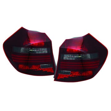 Rood/Smoke Achterlichten voor BMW 1 Serie E81 LCI / E87 LCI, Ophalen of Verzenden