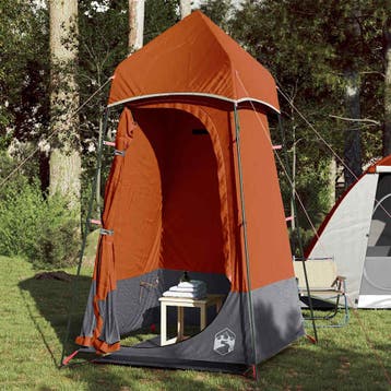 vidaXL Toilettent waterdicht oranje, Verzenden, Nieuw, Tot en met 2