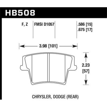 Hawk HPS Street Brake Pads, Ophalen of Verzenden, Nieuw