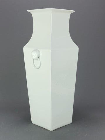 Vaas - Porselein - China - Grote Blanc de Chine-vaas