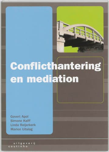 Conflicthantering en mediation druk 1 9789046900048, Zo goed als nieuw