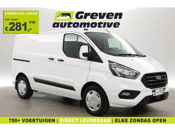 Ford Transit Custom 2.0 TDCI L1H1 | Aut. | Airco | Cruise, Automaat, Euro 6, Wit, Diesel