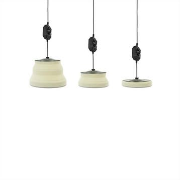 ProPlus Opvouwbare LED hanglamp - siliconen - wit - Ø 15..., Ophalen of Verzenden, Nieuw