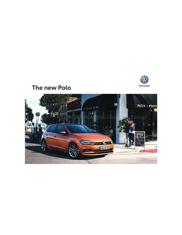 2017 VOLKSWAGEN POLO BROCHURE ENGELS, Boeken, Auto's | Folders en Tijdschriften, Volkswagen
