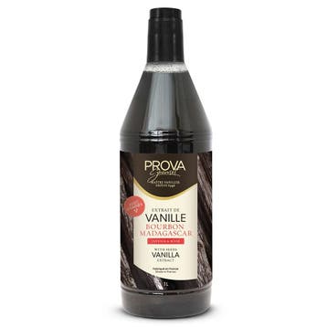 Vanille Aroma met Zwarte Puntjes 1 Liter, Verzenden, Nieuw