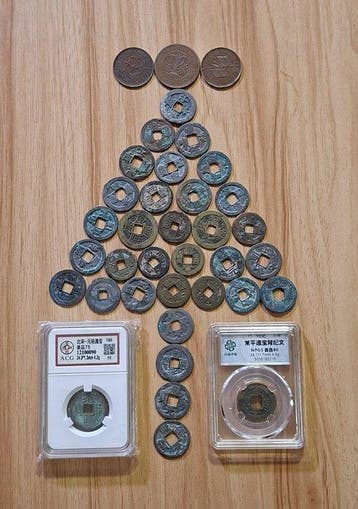 . China Lot of 37 coins (Zonder minimumprijs)