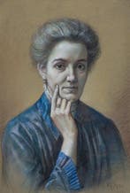 Frans Kops (1873–1951) - Portret van een Dame (No Reserve)