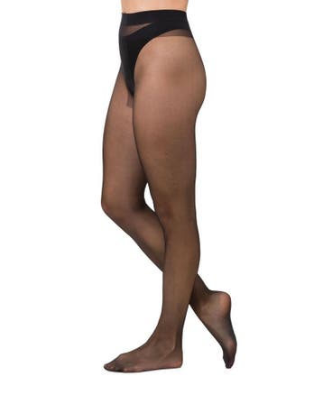 HEMA Panty invisible 20 denier glans zwart, Verzenden, Nieuw
