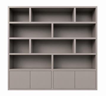 123Kast - Vakkenkast Londen 02 - 250x40x240 cm - 123Kast - e, Verzenden, Nieuw