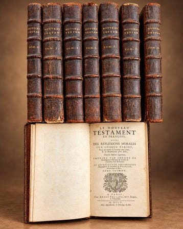 Le Nouveau Testament Pasquier Quesnel (1634–1719). - Le