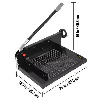 A4 Guillotine Papiersnijder Heavy Duty – 300 Vel Snijder, Verzenden, Nieuw