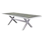 New Delhi dining tuintafel 224x103xH72,5 cm met kruispoot, Ophalen of Verzenden, Nieuw