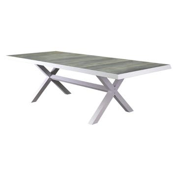 New Delhi dining tuintafel 224x103xH72,5 cm met kruispoot, Ophalen of Verzenden, Nieuw