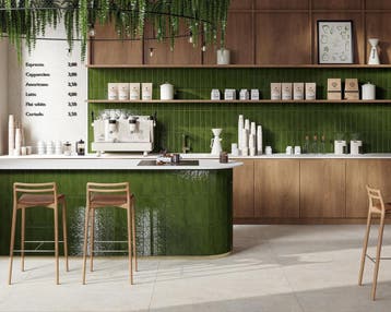 Wandtegel Marazzi Palette Pure Vintage Groen Glans 7,5x30, Doe-het-zelf en Verbouw, Nieuw, 20 tot 40 cm, 10 m² of meer, Wandtegels