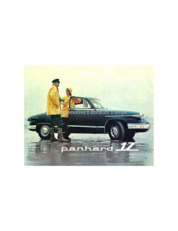 1965 PANHARD 17 BROCHURE NEDERLANDS, Boeken, Nieuw, Author
