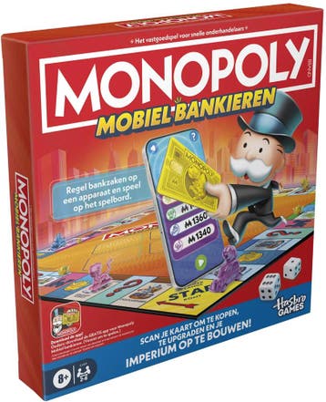 Monopoly - App Banking | Hasbro - Gezelschapsspellen, Verzenden, Nieuw