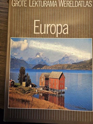 Grote Lekturama wereldatlas Europa - van Diessen, Verzenden, Gelezen