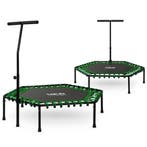 Trampoline Fitness 127cm | Verstelbare Handgreep | OP=OP, Sport en Fitness, Fitnessapparatuur, Overige materialen, Rug, Overige typen