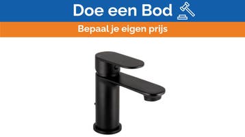 Bieden: Aquaeco black single lever bathroom tab - AQM-CND-3, Ophalen of Verzenden, Nieuw, Kombuis en Sanitair, Zeilboot of Motorboot