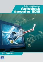 Solid modeling met autodesk inventor 2013 9789039526743, Zo goed als nieuw