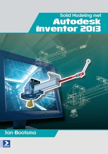 Solid modeling met autodesk inventor 2013 9789039526743, Zo goed als nieuw