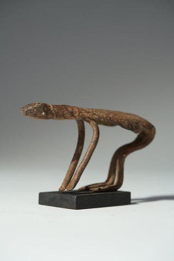 Een ijzeren sculptuur - Lobi - Burkina Faso (Zonder