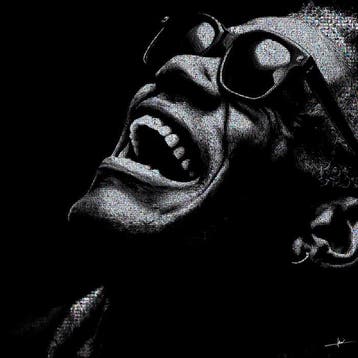David Law - Crypto Ray Charles V - Format XL 60x60