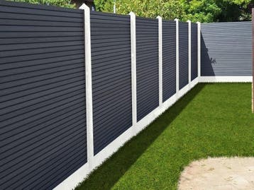 vanaf €140 composiet rhombus schutting Onderhoudsvrij, Tuin en Terras, Nieuw, Kunststof