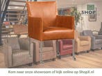 Leren eetkamerstoel Desire - Vintage Cognac (cognac) -, Nieuw, Leer, Ophalen of Verzenden, Eén