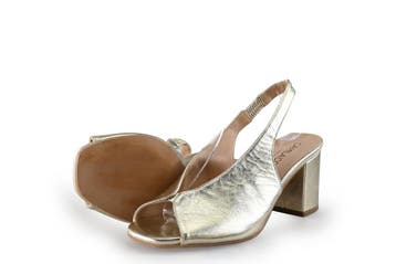 Camilacosta Slingbacks in maat 38 Zilver, Overige kleuren, Verzenden, Camila'costa, Zo goed als nieuw