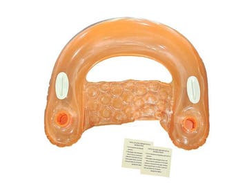 Veiling - Opblaasbare Zwembad Sofa - Oranje, Nieuw