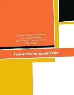 Statistics: Pearson New International Edition - AlanAgresti, Verzenden, Gelezen, AlanAgresti