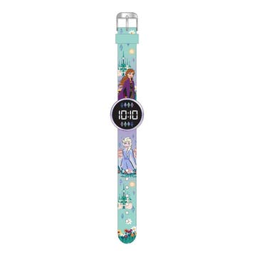 Accutime Frozen horloge LED rond me van €9,99 voor €6,99, Ophalen of Verzenden, Nieuw