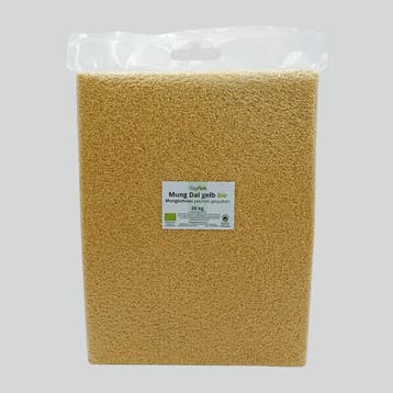 BIO-Moong/Mung Dal Gele Mungbonen - Gehalveerd/Geschild - 20, Ophalen of Verzenden, Nieuw