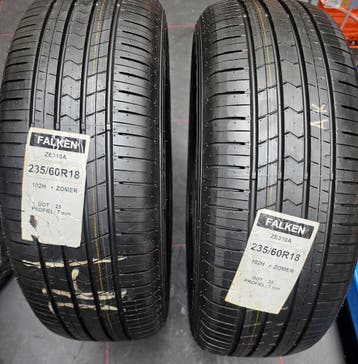 235/60r18 102H Falken 2 stuks 7mm Dot25, Ophalen, 18 inch, Nieuw, 235 mm