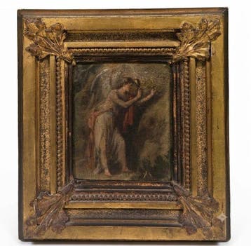 Austrian school (XVIII) - Allegorische Figur eines Engels, Antiek en Kunst