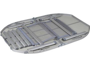 Bo-Camp - Tafel - Ovaal - Koffermodel - 120x80 cm, Caravans en Kamperen, Verzenden, Zo goed als nieuw