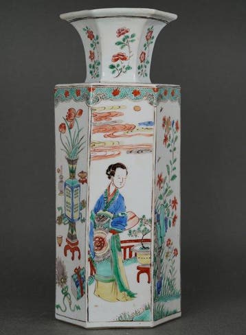 Vaas - Porselein - China - Kangxi (1662-1722) - Grote