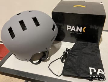 Helm Fiets, skate en schaats Pank Grijs Maat L, Ophalen of Verzenden, Nieuw
