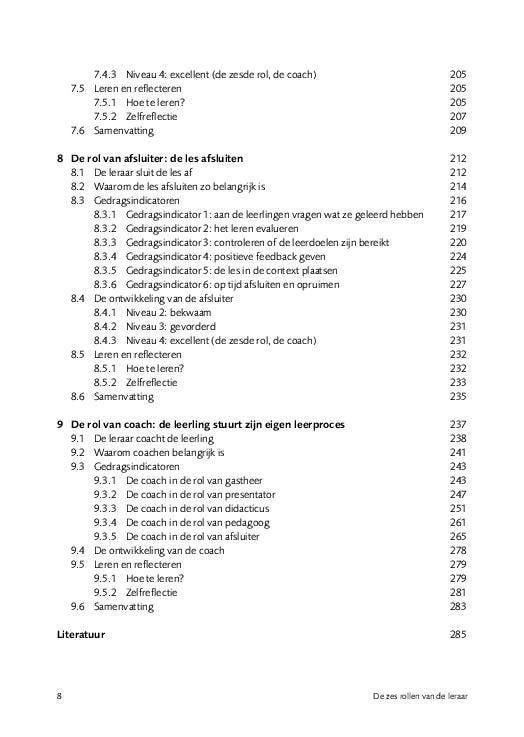 De zes rollen van de leraar 9789492525123, Boeken, Studieboeken en Cursussen, Zo goed als nieuw, Verzenden