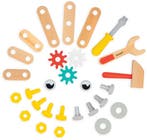 Janod BricoKids Robot Gereedschapskist - 2 in 1:, Ophalen of Verzenden, Zo goed als nieuw