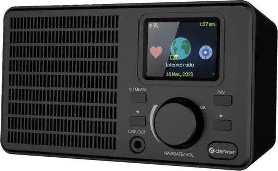 Internet Radio - Internetnetradio Wekkerradio met Bluetooth, Audio, Tv en Foto, Radio's, Nieuw, Ophalen of Verzenden