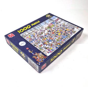 Jan van Haasteren puzzel ‘On Thin Ice’ – 1000 stukjes, Jumbo, Verzenden, Gebruikt