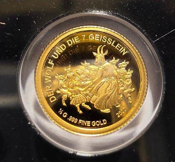 Mali. 100 Francs 2020 Der Wolf und die sieben Geißlein, 0,5